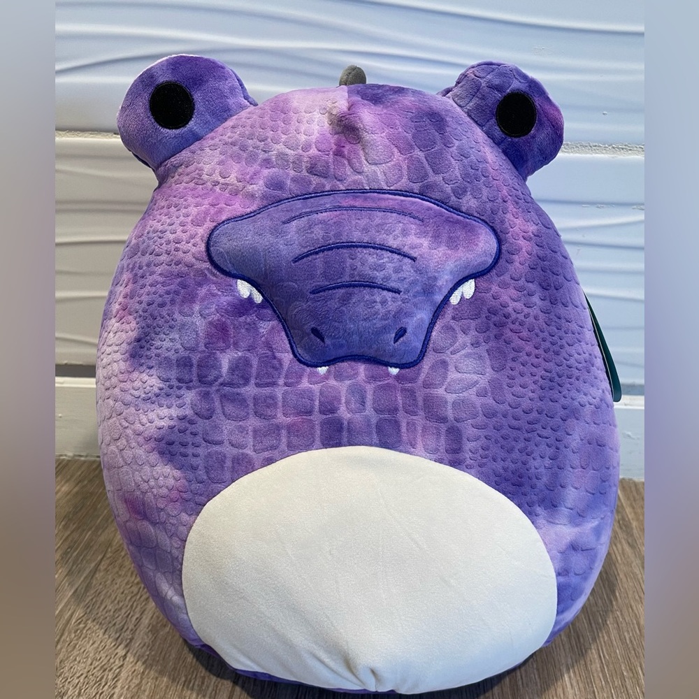 NWT 12” Dove 🐊 Crocodile Squishmallow 💜